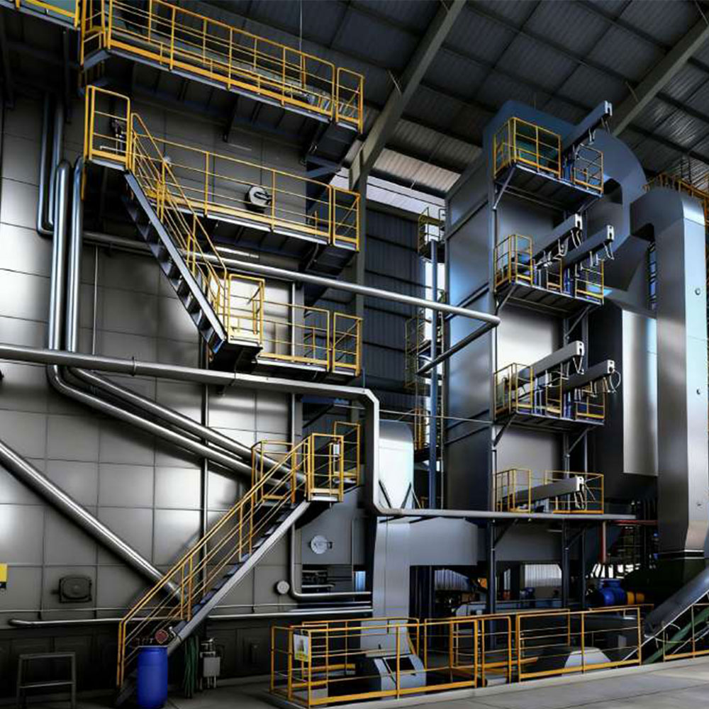 20t/h to 130t/h H-Series Chain Grate Boiler 