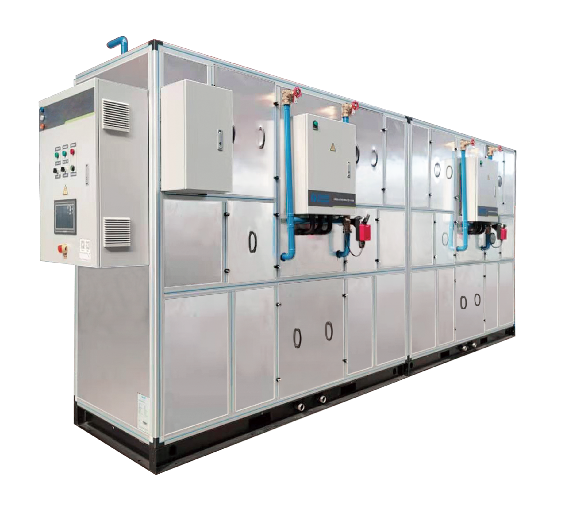 Schematic diagram of waste heat type clo