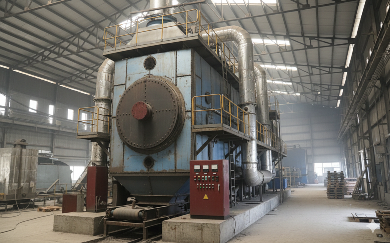 Boiler Biomassa 25 T/H untuk Pabrik Kertas di Indonesia