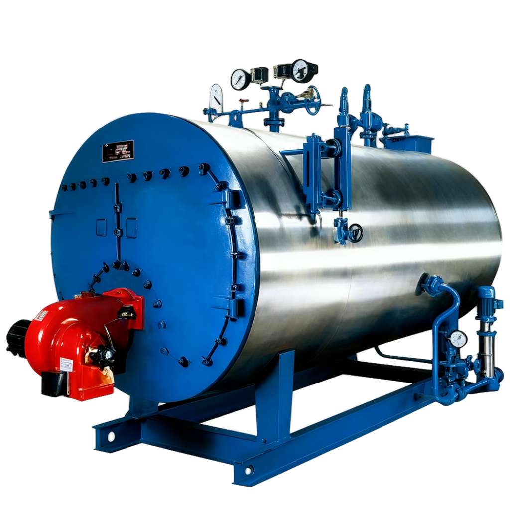 Boiler Uap Berbahan Bakar Gas/Minyak Seri WNS